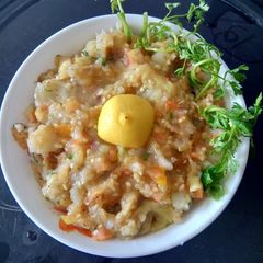 A picture of Aloo Baingan Ka Bharta.
