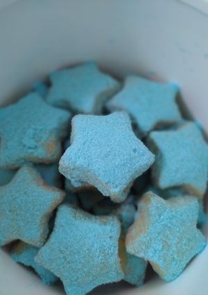 Foto resep Putri salju (snow blue)