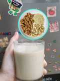 Sữa đậu phộng rang + ý dĩ + hạnh nhân 🥜🥜🥜🫘