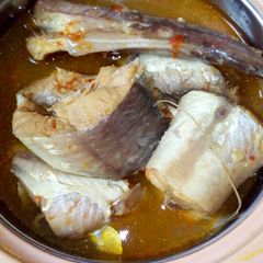 Fish pepper soup A picture of Fish pepper soup.