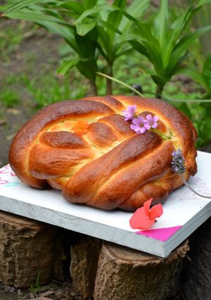 Una foto de 🌼Pan jalá🌼