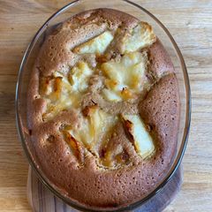 A picture of Pain de Genes - Apple & Almond Cake.