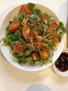 Hình của món Rau càng cua trộn (chay).