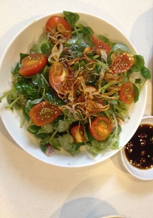 Hình của món Rau càng cua trộn (chay).