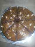 Torta de chocolate con arequipe y pirulín