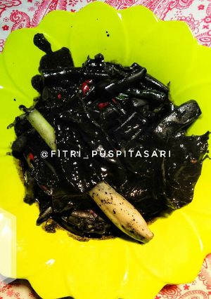 Foto resep Cumi Masak Hitam Pedas
