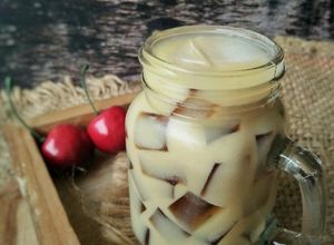 Foto resep Es CINCAU Susu dg Gula merah