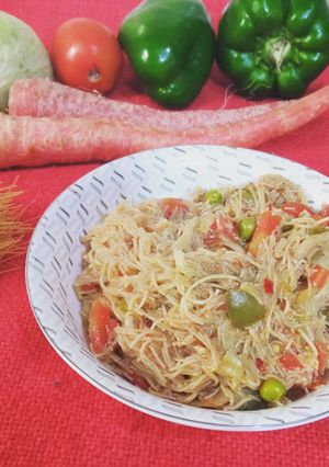 A picture of Namkeen Sawaiyan (mince vermicelli).