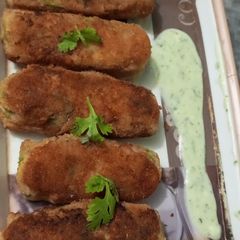 A picture of 🥔 Potato Croquettes.