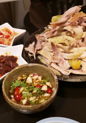 A picture of Chinese-Style Dipping Sauce for Boiled Chicken.