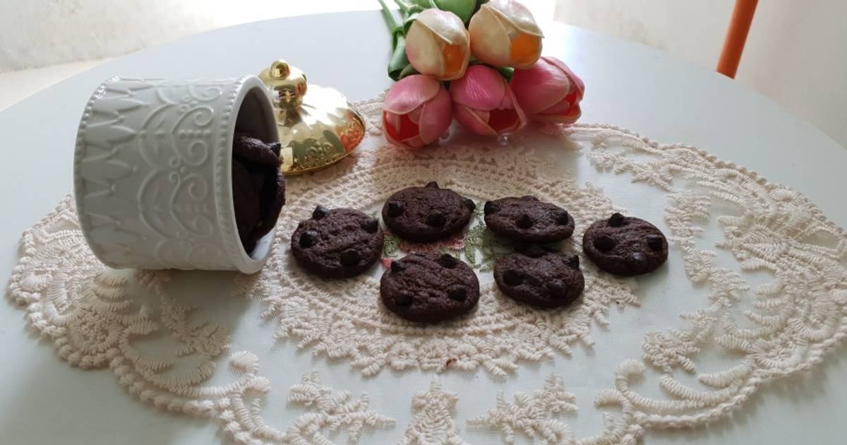 Resep Choco Chips Chocolat Cookies oleh amalia Cookpad