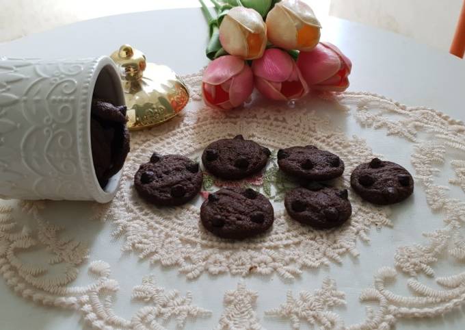 Resep Choco Chips Chocolat Cookies oleh amalia - Cookpad