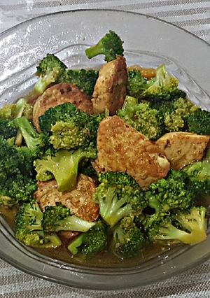 Foto resep Tahu tofu brokoli saus tiram