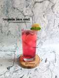 Cocopandan lemon squash