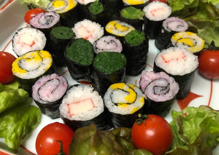 Easiest Way to Prepare Super Quick Homemade Chrysanthemums Sushi