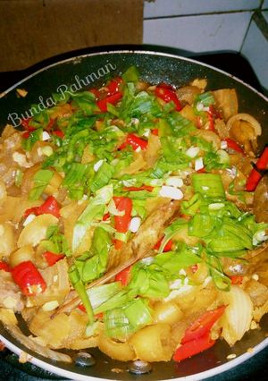 Foto resep Kikil Buncis Cabai Manis