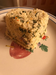 A picture of Dambun couscous.