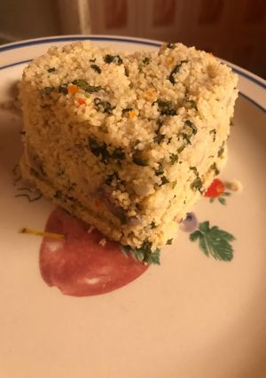 A picture of Dambun couscous.