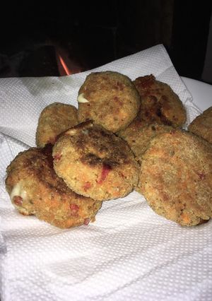 Una foto de Croquetas de zanahoria
