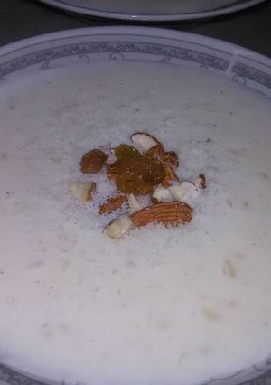 صورة لوصفة رز بلبن