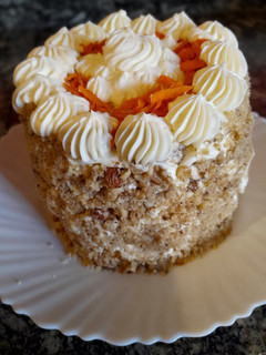 Una foto de Torta de zanahoria o carrot cake🥕