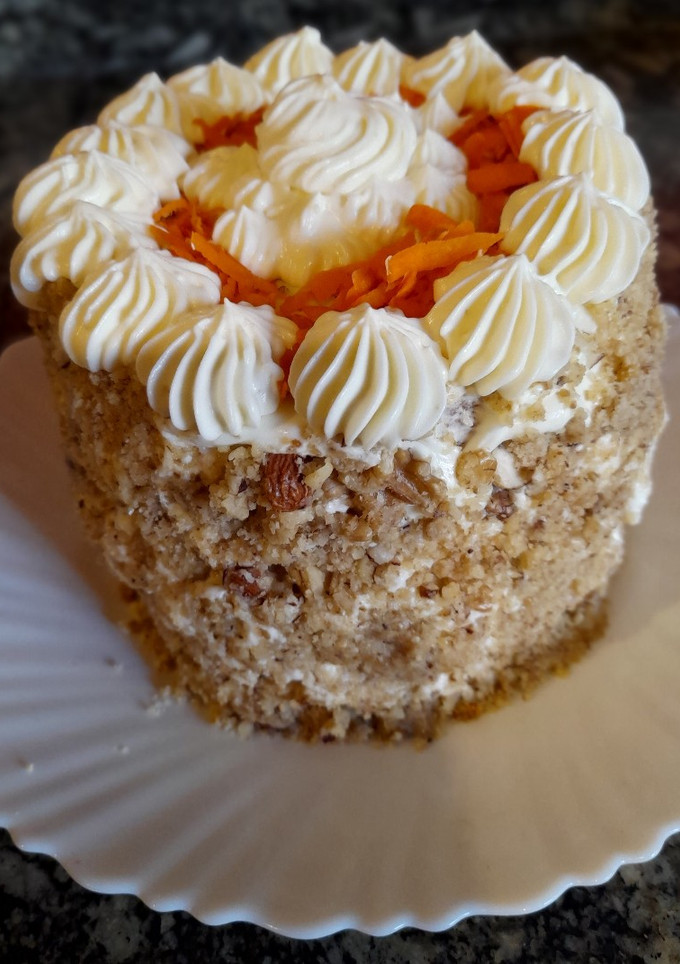 Una foto de Torta de zanahoria o carrot cake🥕