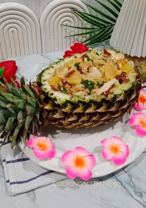 Foto resep Nasi Goreng Nanas/Pineapple Fried Rice