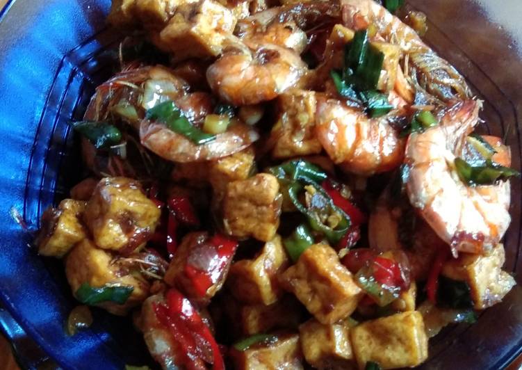 Udang Tahu Kecap