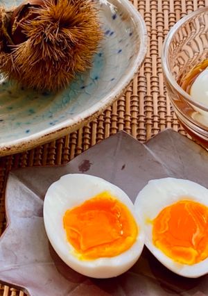 A picture of Soft Egg 🥚1 minute Eco-boiling.