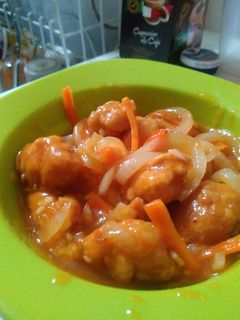 Foto resep Ayam goreng tepung asam manis