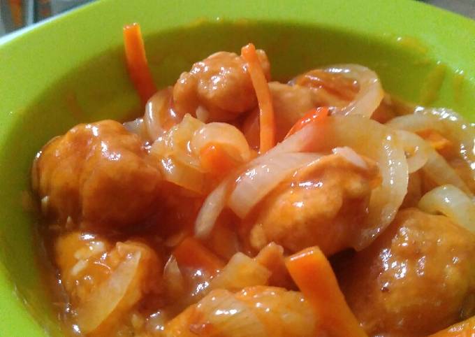 Resep Ayam goreng tepung asam manis Anti Gagal