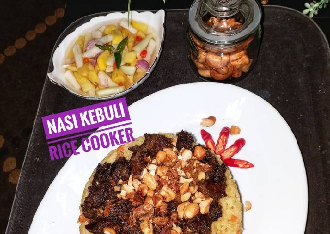 Nasi Kebuli Sapi Rice Cooker