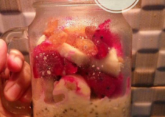 Resep Overnight Oatmeal Banana Oleh Hilma Ramdhiani - Cookpad