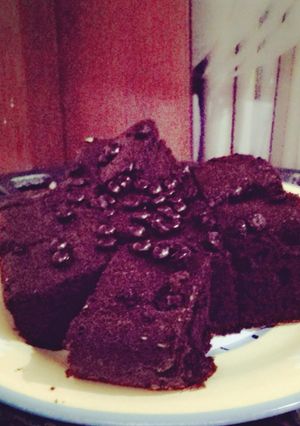 Foto resep Simple chocco chips brownies