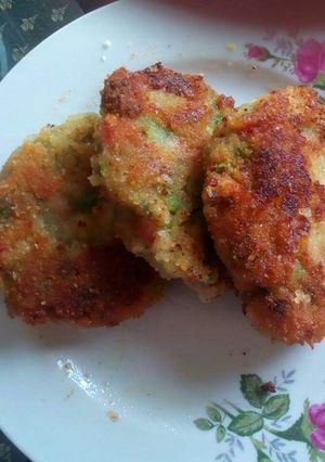 A picture of VEGETABLE KABAB 🍔.