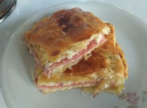 Φωτογραφία της συνταγής Ζαμπονοτυρόπιτα με σφολιάτα
