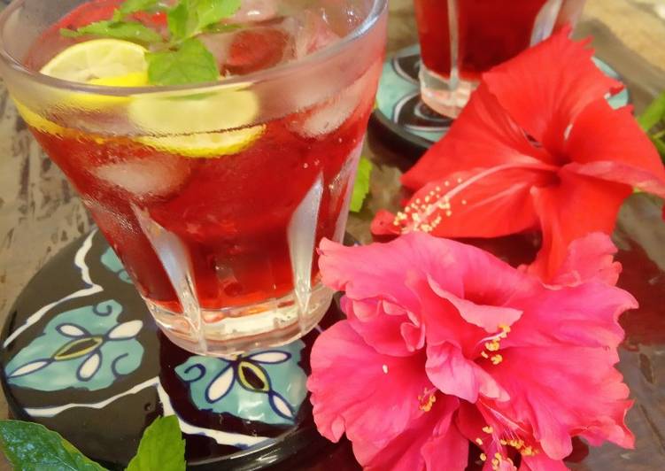 Recipe of Tasty Hibiscus Fresca Cooking Basics for Newbies