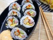Gambar kimbab sosis