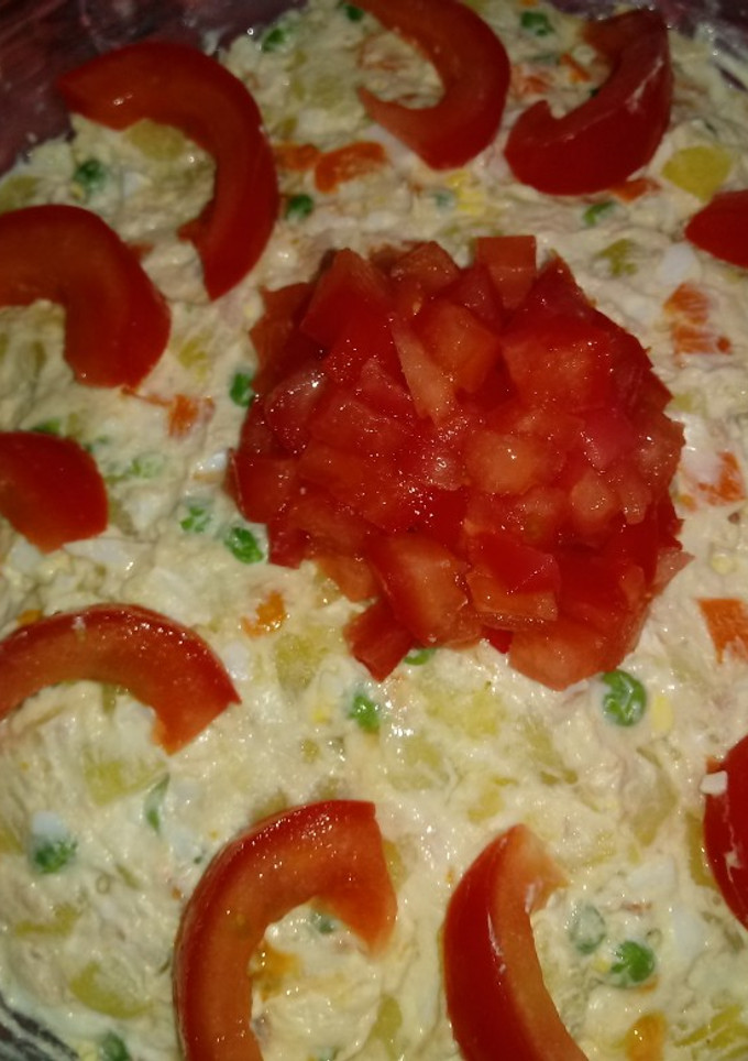 Una foto de Rápida ensalada rusa de lunes