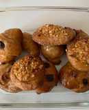 Bollitos con masa de brioche integral y casi sin azúcar