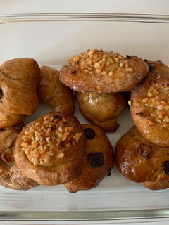 Una foto de Bollitos con masa de brioche integral y casi sin azúcar