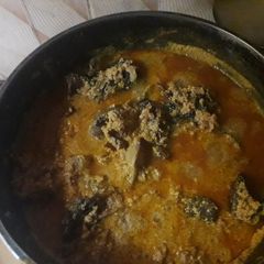 A picture of Egusi soup.