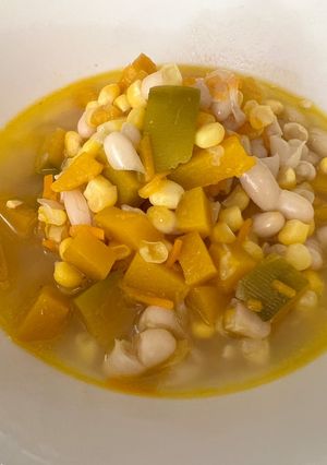Una foto de Porotos granados