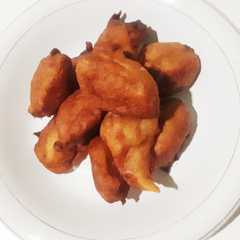 A picture of Bola Bola Pisang ala Xiellakitchen.