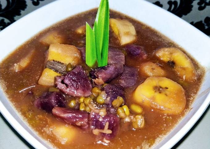 How to Make Tasty Kolak pisang ubi ungu