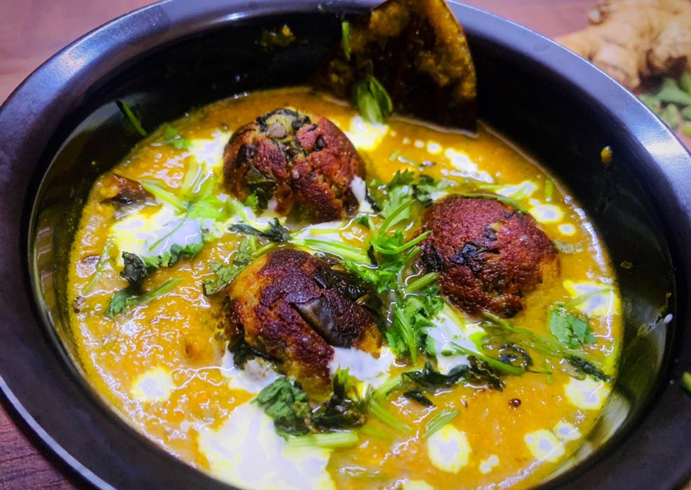 Healthy Aloo Kofta in Smoky Gravy