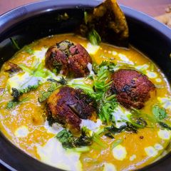Healthy Aloo Kofta in Smoky Gravy A picture of Healthy Aloo Kofta in Smoky Gravy.