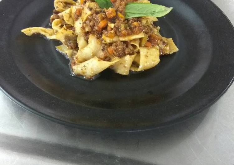 Recipe of Award-winning Tagliatelle Bolognaise