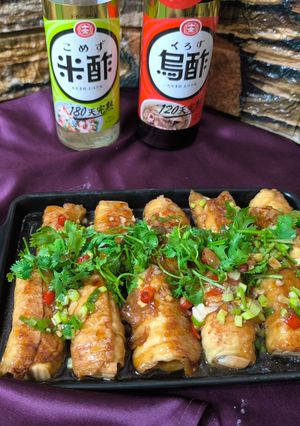 糖醋豆皮豆腐捲 的食譜成品照片