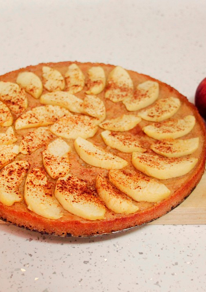 Una foto de Tarta de manzana